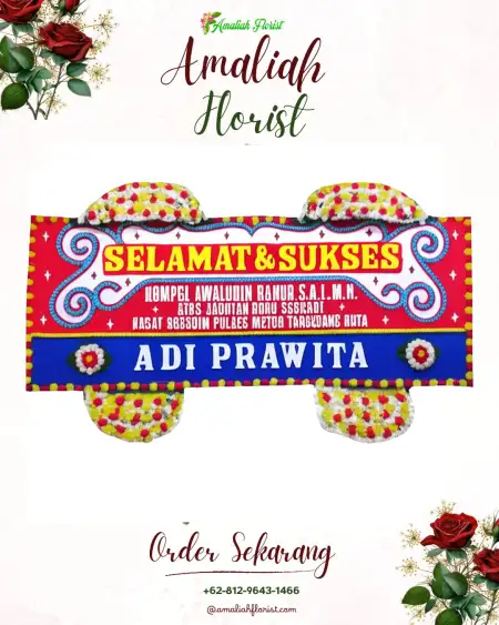 Papan Bunga Ucapan Selamat Rowotengah